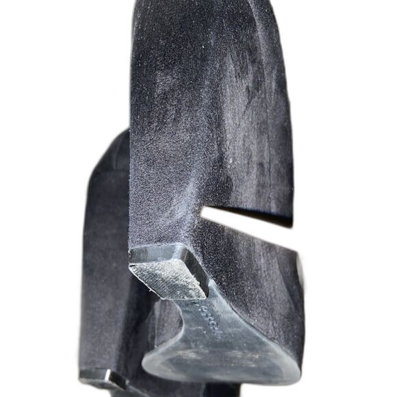 X-APPEAL Licorice Style Black Close Point Toe Hidden Heel Wedge Woman's size 9 - Picture 12 of 16